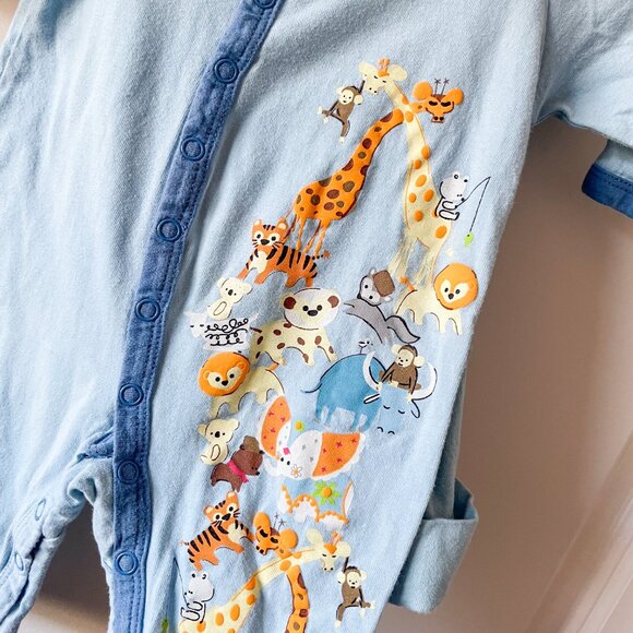 Disney It's A Small World Onesie Set 6 Month - Picture 3 of 10